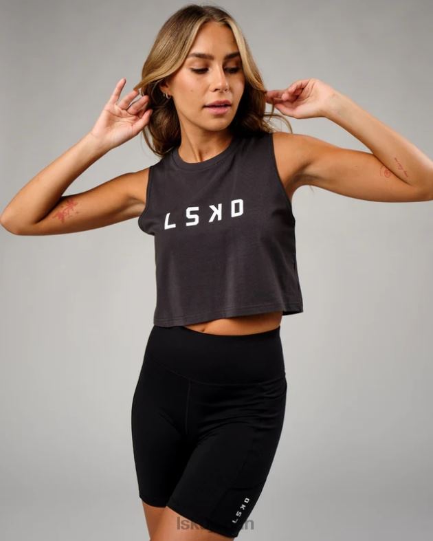 アジャイル FLXコットン タンク - ファントム LSKD 女性 衣服 082HP164