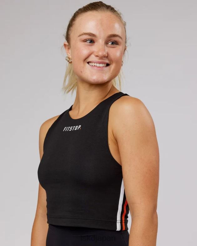 Fitstop ウォームアップ タンク - ブラック LSKD 女性 衣服 082HP178