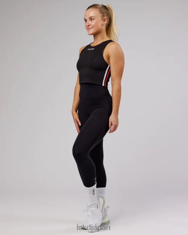 Fitstop ウォームアップ タンク - ブラック LSKD 女性 衣服 082HP178