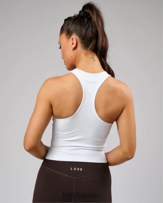 フローパフォーマンスタンク - ホワイト LSKD 女性 衣服 082HP122