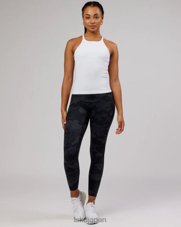 ミニマルシームレスリブタンク - ホワイト LSKD 女性 衣服 082HP127