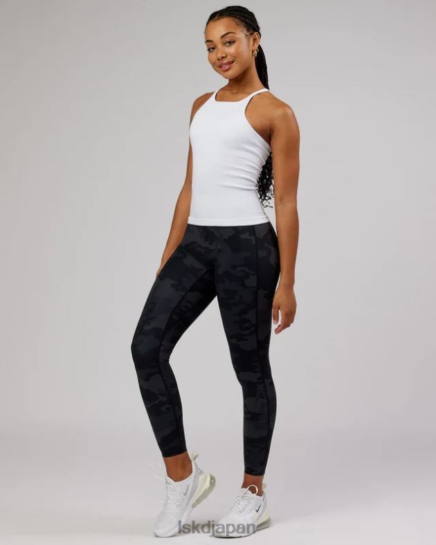 ミニマルシームレスリブタンク - ホワイト LSKD 女性 衣服 082HP127