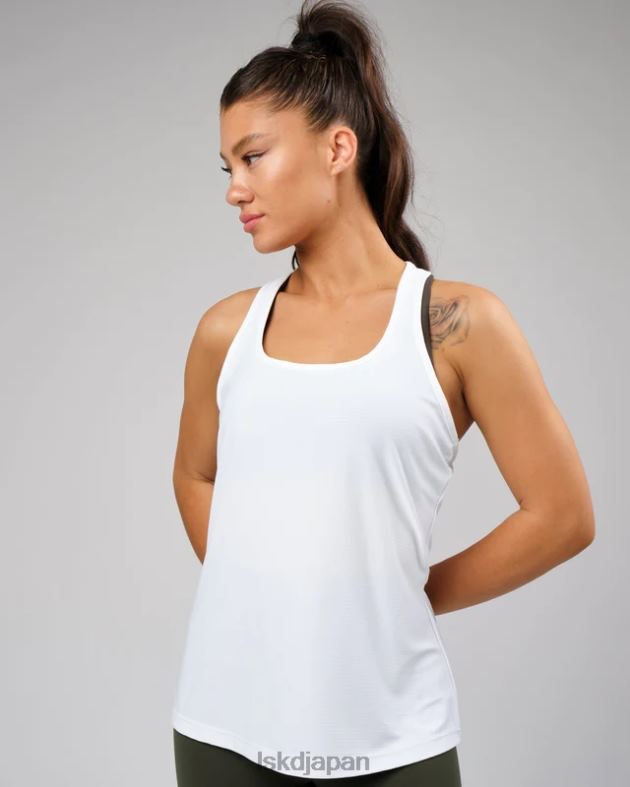 フリーダム パフォーマンス タンク - ホワイト LSKD 女性 衣服 082HP128