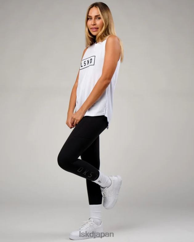 ルナタンク - ホワイトブラック LSKD 女性 衣服 082HP133