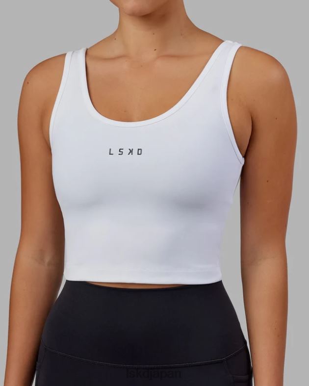 リフレックスアクティブタンク - ホワイト LSKD 女性 衣服 082HP138