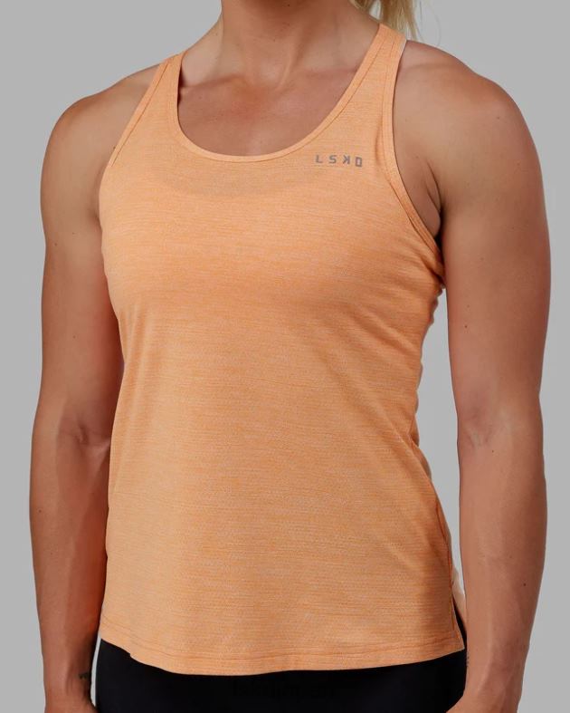 パフォーム ヴェイパーフロクス タンク - タンジェリン マール LSKD 女性 衣服 082HP154