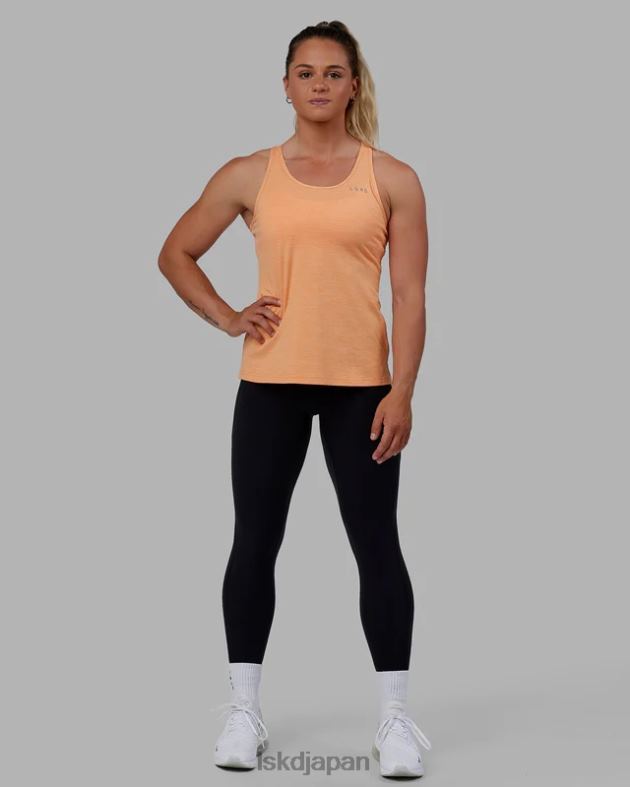 パフォーム ヴェイパーフロクス タンク - タンジェリン マール LSKD 女性 衣服 082HP154