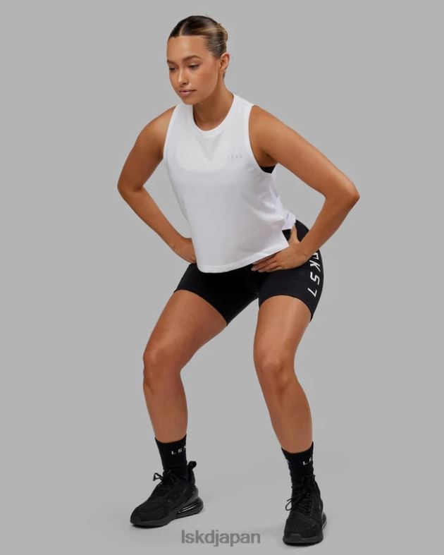 デラックス ピマフレックス タンク - ホワイト LSKD 女性 衣服 082HP177