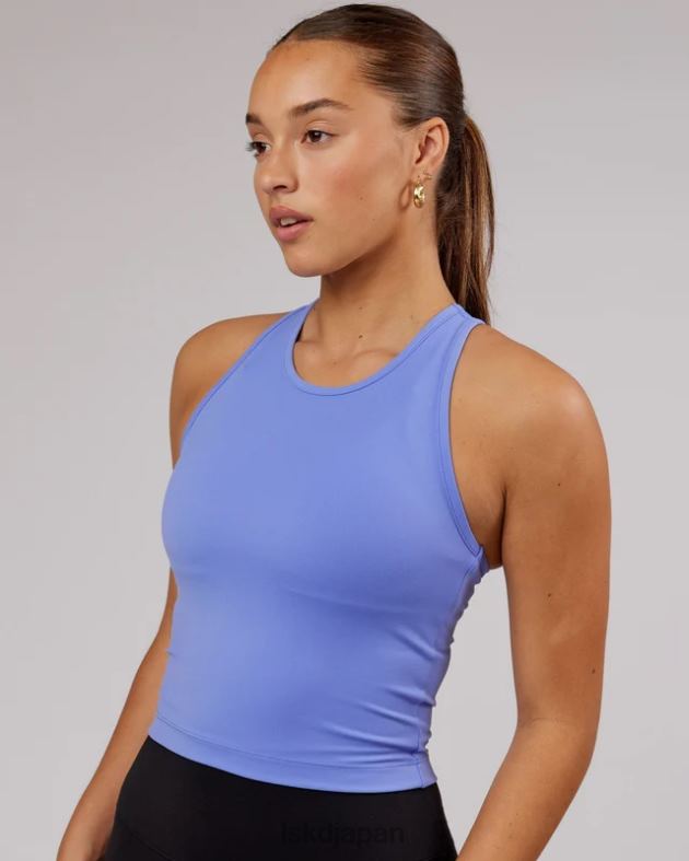 フローパフォーマンスタンク - コーンフラワーブルー LSKD 女性 衣服 082HP182