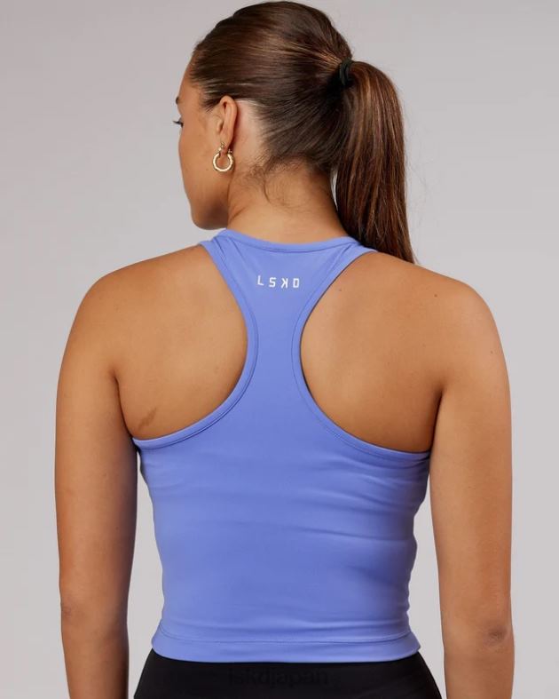 フローパフォーマンスタンク - コーンフラワーブルー LSKD 女性 衣服 082HP182