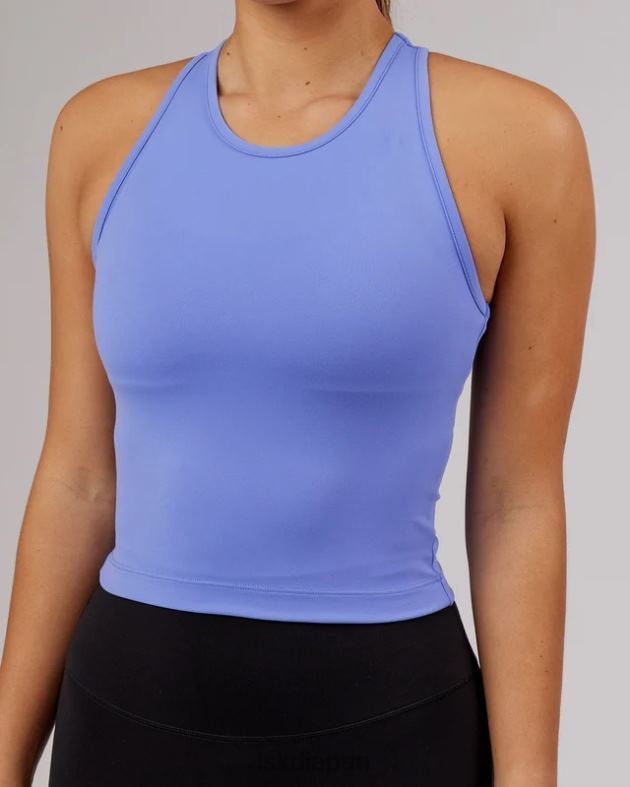 フローパフォーマンスタンク - コーンフラワーブルー LSKD 女性 衣服 082HP182