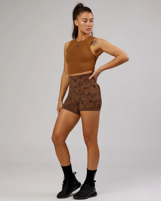 カプセルタンク - キャメル LSKD 女性 衣服 082HP190