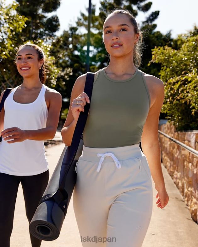 フローパフォーマンスタンク - ダスティオリーブ LSKD 女性 衣服 082HP206