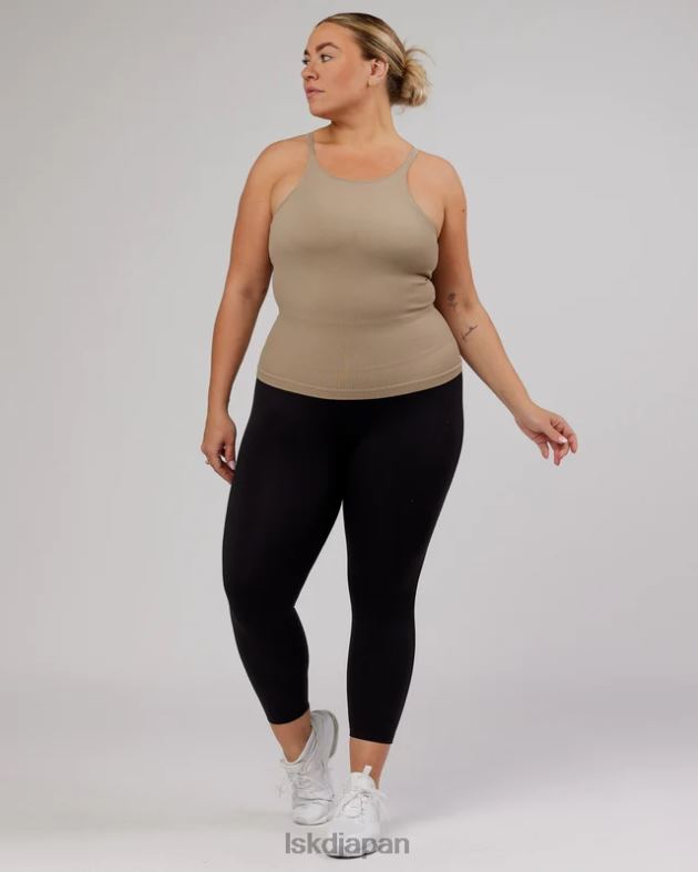 ミニマルシームレスリブタンク - トープ LSKD 女性 衣服 082HP210