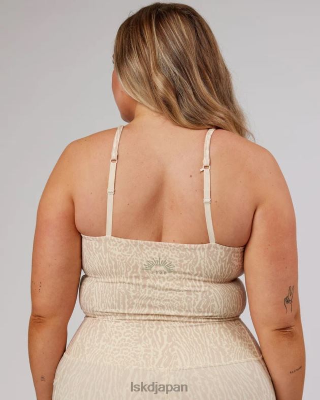 決意のシェルフスポーツタンク - ライズプリント LSKD 女性 衣服 082HP215