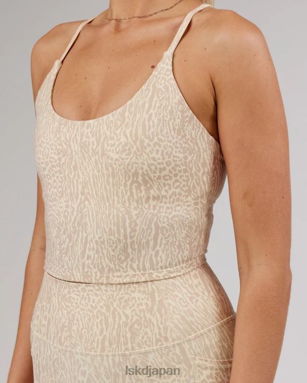 決意のシェルフスポーツタンク - ライズプリント LSKD 女性 衣服 082HP215