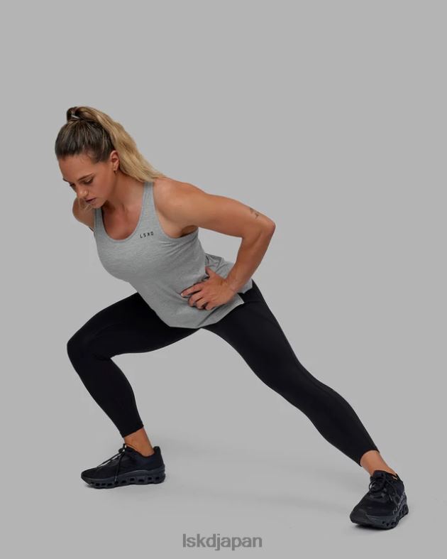 パフォーム ヴェイパーフロクス タンク - LT グレーメランジ LSKD 女性 衣服 082HP126