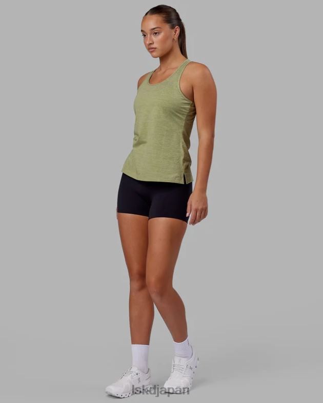 Perform Vapourflx タンク - モスストーンマール LSKD 女性 衣服 082HP114