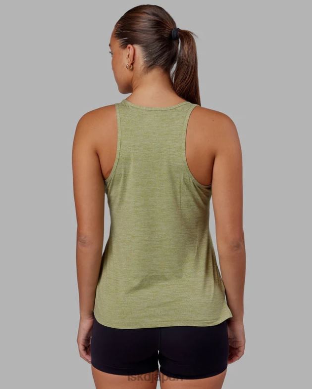 Perform Vapourflx タンク - モスストーンマール LSKD 女性 衣服 082HP114