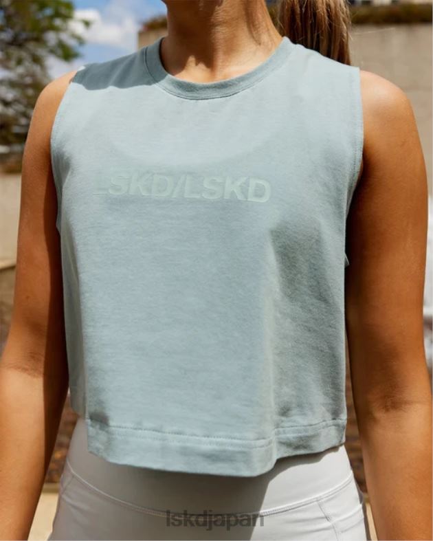 Speedway FLXCOTTON クロップドタンク - フロスト LSKD 女性 衣服 082HP194