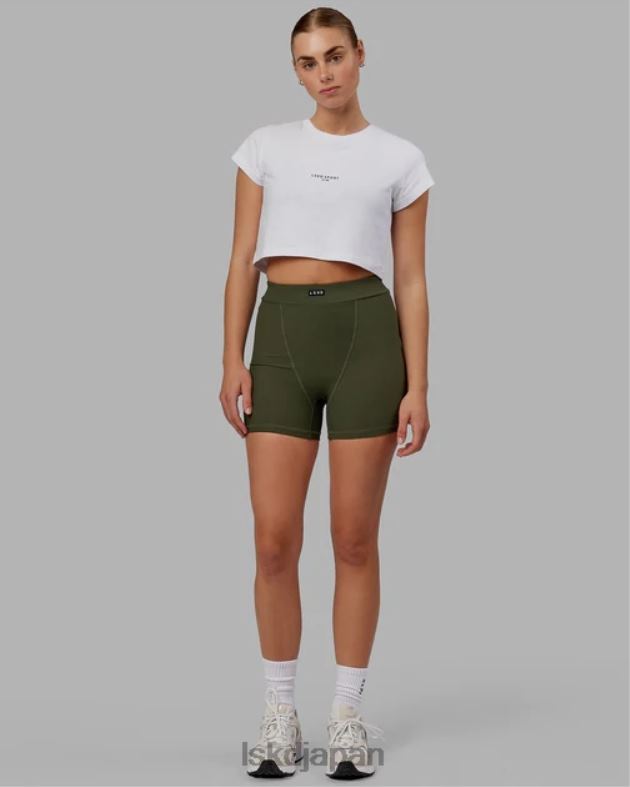 フロントランナーベビーTシャツ - ホワイト LSKD 女性 衣服 082HP221