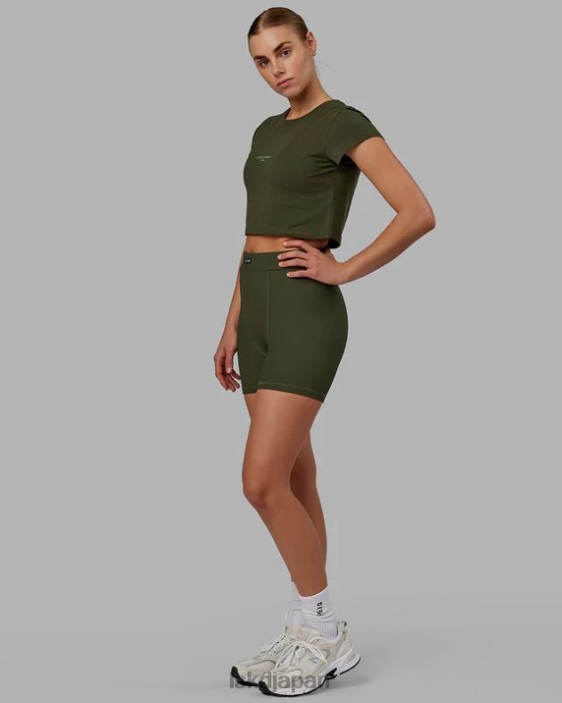 フロントランナーベビーTシャツ - 森の夜 LSKD 女性 衣服 082HP222