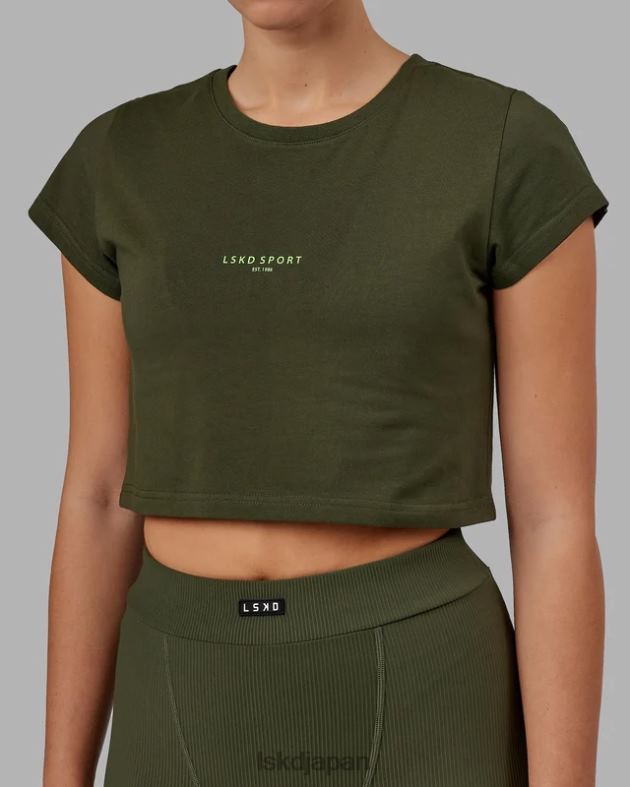 フロントランナーベビーTシャツ - 森の夜 LSKD 女性 衣服 082HP222