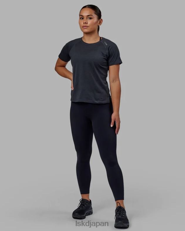 パフォーム ヴェイパーフロクス T シャツ - ブラックメール LSKD 女性 衣服 082HP234