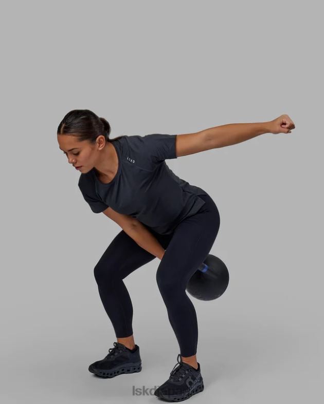 パフォーム ヴェイパーフロクス T シャツ - ブラックメール LSKD 女性 衣服 082HP234