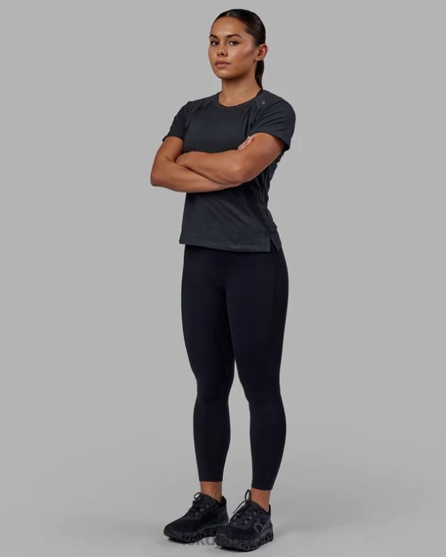 パフォーム ヴェイパーフロクス T シャツ - ブラックメール LSKD 女性 衣服 082HP234