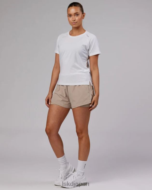 パフォーム ヴェイパーフロクス T シャツ - ホワイトメール LSKD 女性 衣服 082HP237