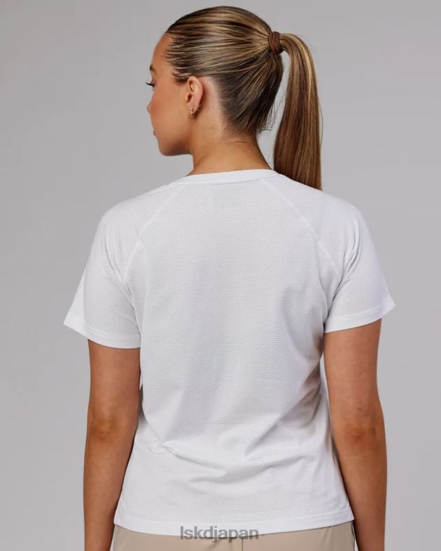 パフォーム ヴェイパーフロクス T シャツ - ホワイトメール LSKD 女性 衣服 082HP237