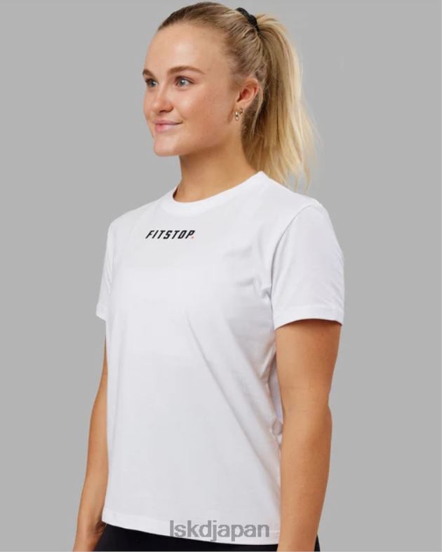 フィットストップ ファスト T シャツ - ホワイト LSKD 女性 衣服 082HP263