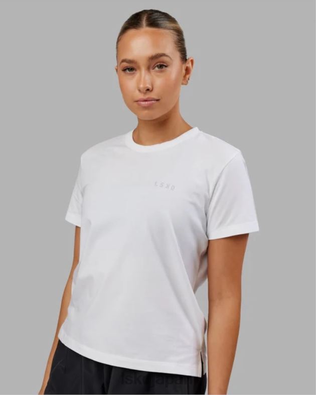 デラックス ピマフレックス T シャツ - ホワイト LSKD 女性 衣服 082HP290