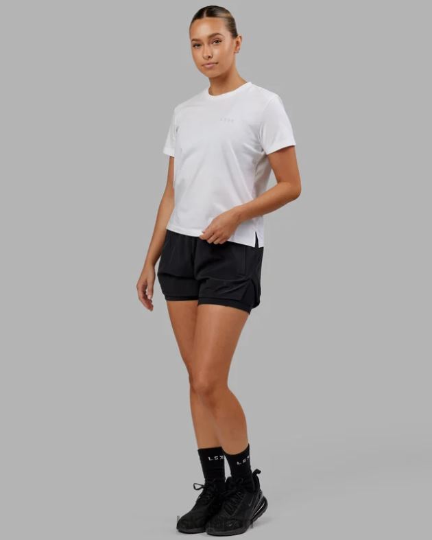 デラックス ピマフレックス T シャツ - ホワイト LSKD 女性 衣服 082HP290