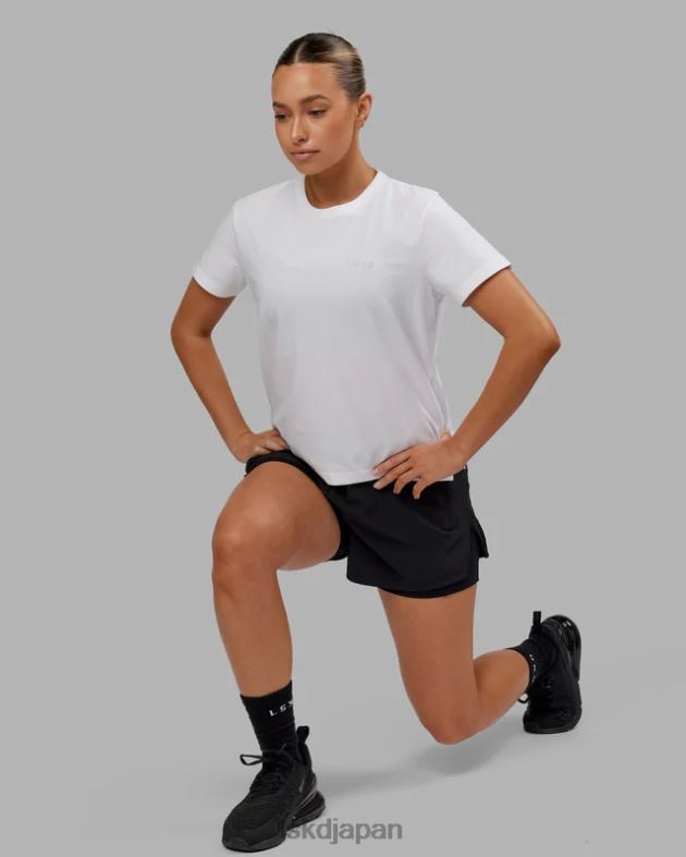 デラックス ピマフレックス T シャツ - ホワイト LSKD 女性 衣服 082HP290