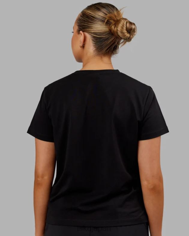 デラックス ピマフレックス T シャツ - ブラック LSKD 女性 衣服 082HP293