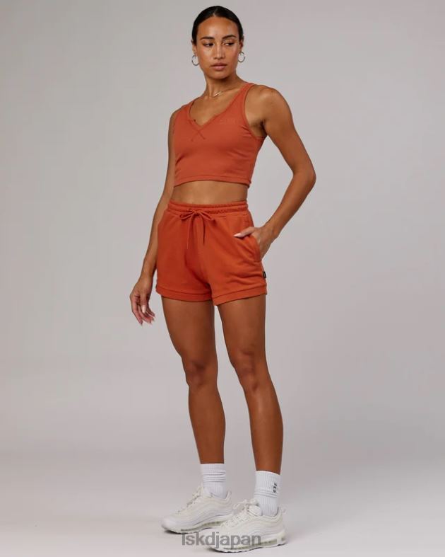 フィールドリブ V ネックタンク - オーバーン LSKD 女性 衣服 082HP191