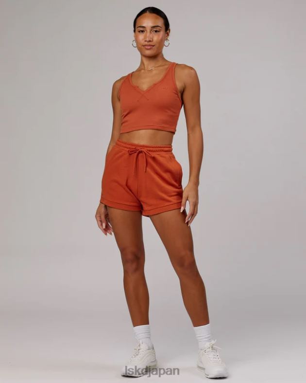 フィールドリブ V ネックタンク - オーバーン LSKD 女性 衣服 082HP191