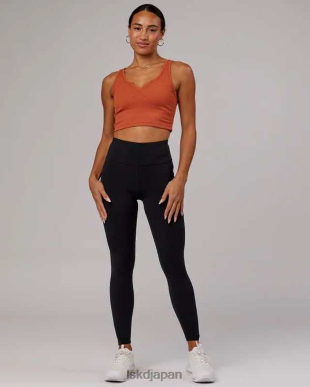 フィールドリブ V ネックタンク - オーバーン LSKD 女性 衣服 082HP191