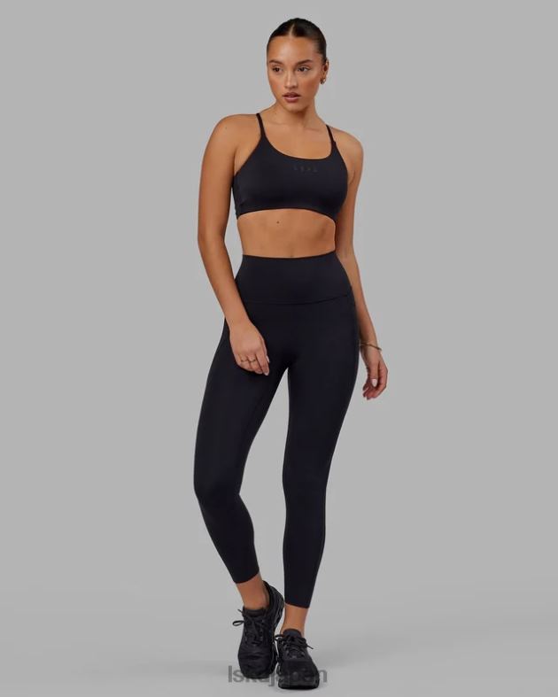 elixir ポケット付き 7/8 丈レギンス - ブラック LSKD 女性 衣服 082HP558