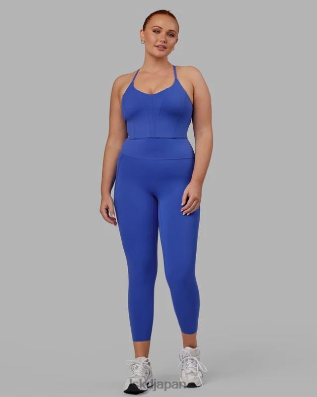 elixir ポケット付き 7/8 レギンス - パワーコバルト LSKD 女性 衣服 082HP570