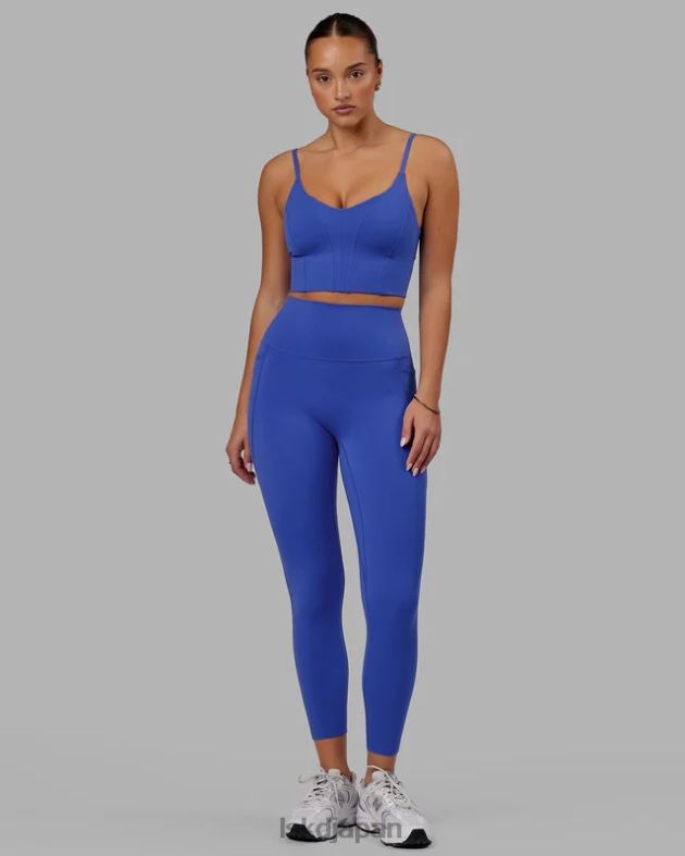 elixir ポケット付き 7/8 レギンス - パワーコバルト LSKD 女性 衣服 082HP570