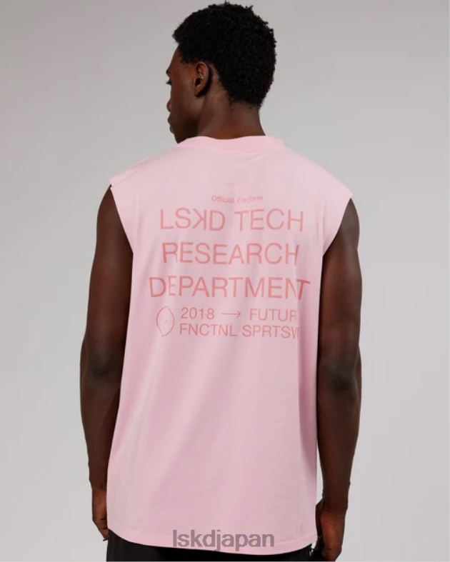 ltrd flxcotton タンク オーバーサイズ - ブリーチド モーブ LSKD 男性 衣服 082HP1018