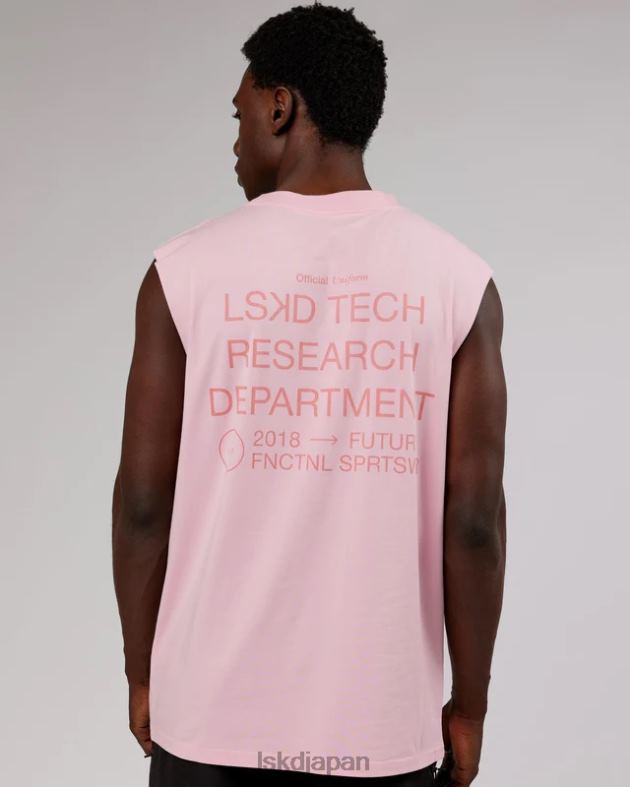 ltrd flxcotton タンク オーバーサイズ - ブリーチド モーブ LSKD 男性 衣服 082HP1018