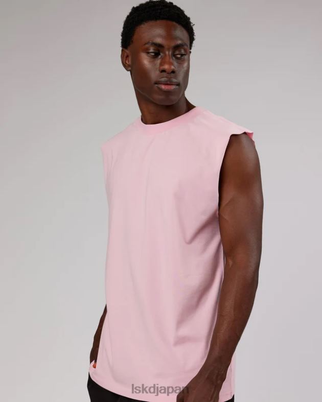 ltrd flxcotton タンク オーバーサイズ - ブリーチド モーブ LSKD 男性 衣服 082HP1018