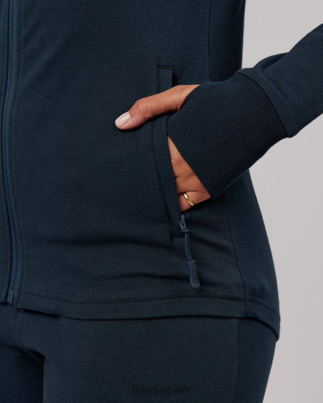 pb ジップスルーパーカー - カーボン調 LSKD 女性 衣服 082HP405