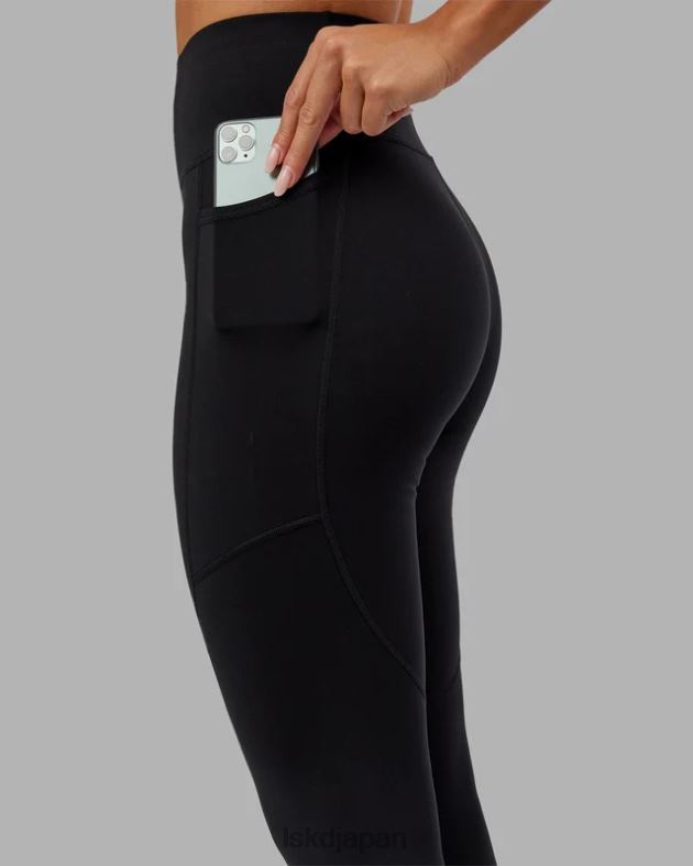 rep 7/8 レギンス - ブラックピンクのフロスティング LSKD 女性 衣服 082HP664