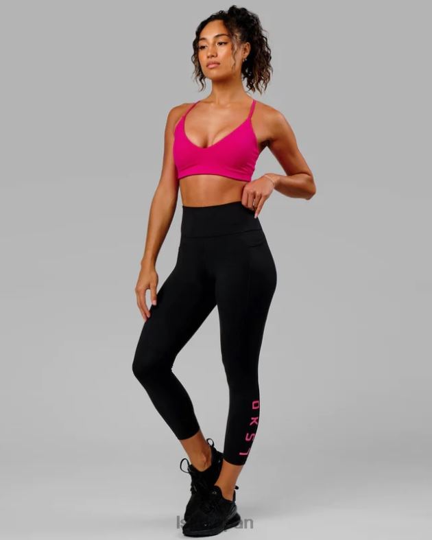 rep 7/8 レギンス - ブラックボイセンベリー LSKD 女性 衣服 082HP713