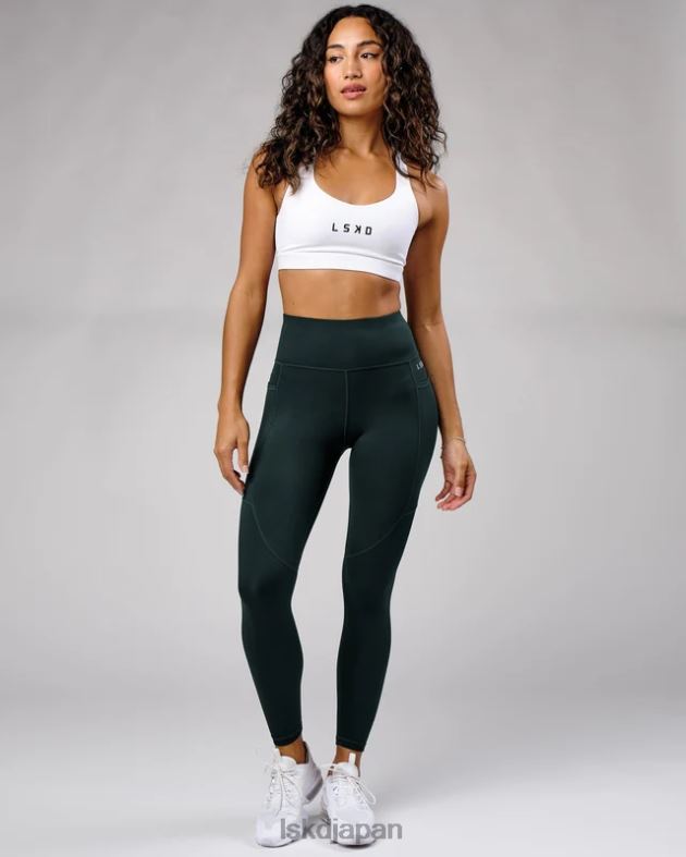 rep フルレングス レギンス スモール ロゴ - ディープ ティール LSKD 女性 衣服 082HP733